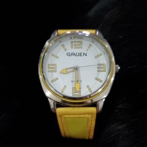 Gruen Women's Yellow Quartz Watch